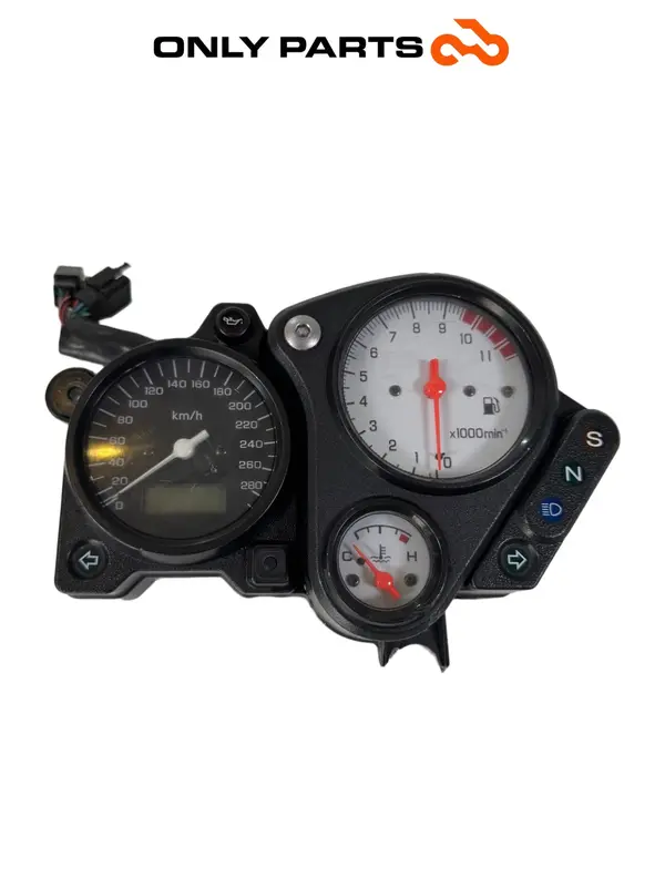 STRUMENTAZIONE CONTACHILOMETRI HONDA VTR 1000 F 1999 SPEEDOMETER DIFETTO IN FOTO