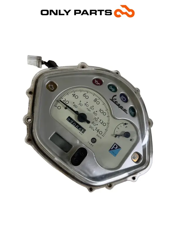 STRUMENTAZIONE CONTACHILOMETRI QUADRO PIAGGIO VESPA LX 125 2011 SPEEDOMETER OEM — 2