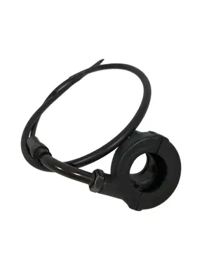 Supporto passacavo comando gas Honda CBF 125cc 2009 Nero usato — foto reale 1