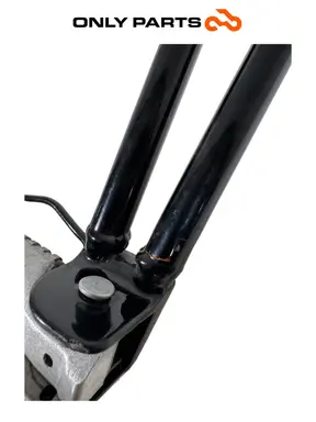 Supporto pedana SX Aprilia RS 457cc 2024 usato — foto reale 10