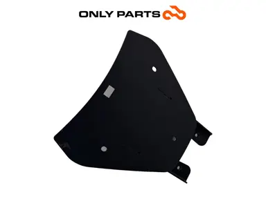 Supporto piastra bauletto Piaggio Beverly Police 300cc 2018 Nero usato — foto reale 3