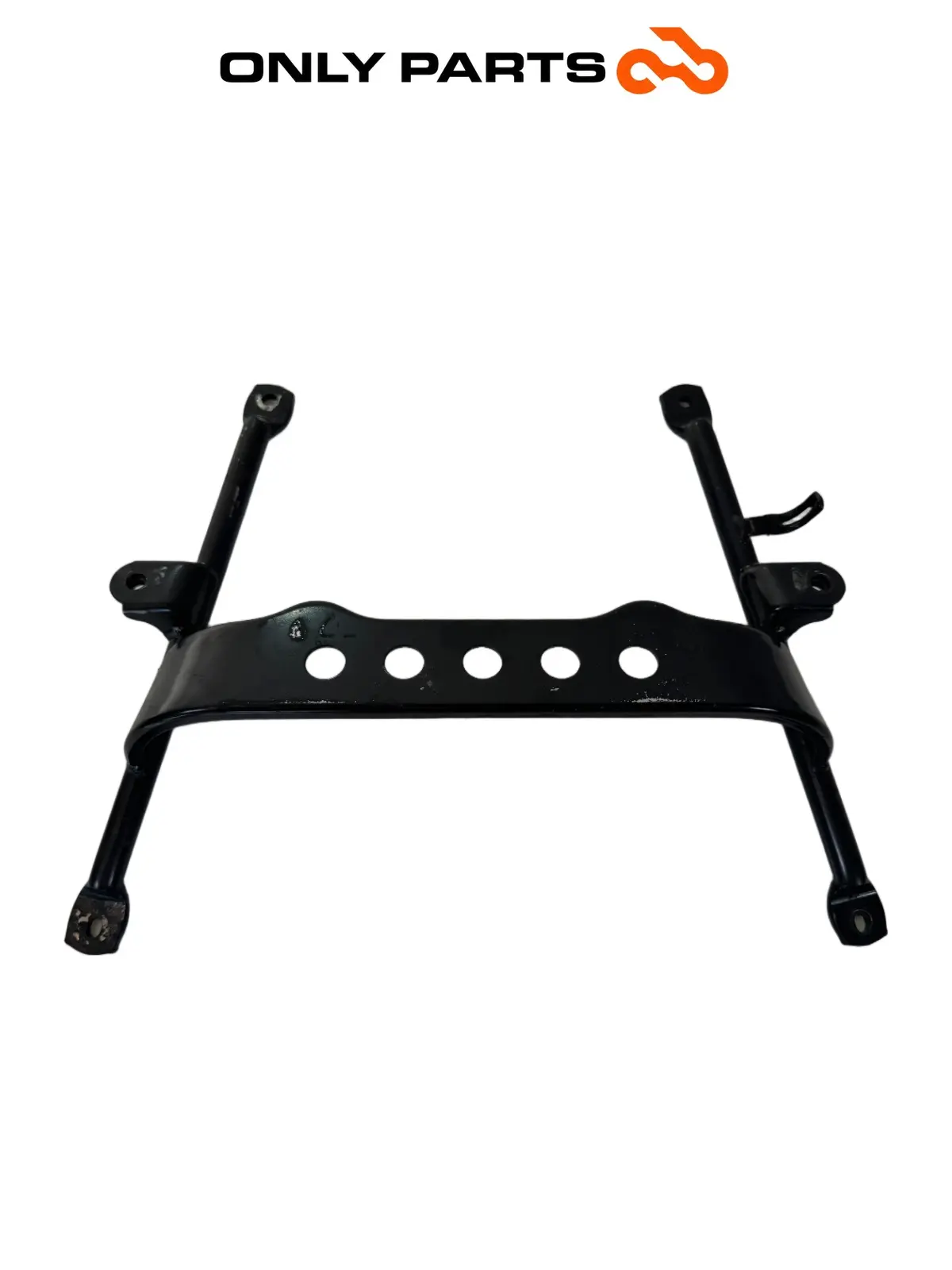 Telaietto supporto posteriore in acciaio Kymco People GTi 300 2014 (rear subframe bracket) Kymco People GTi 300cc 2014 Bianco usato — foto reale 3