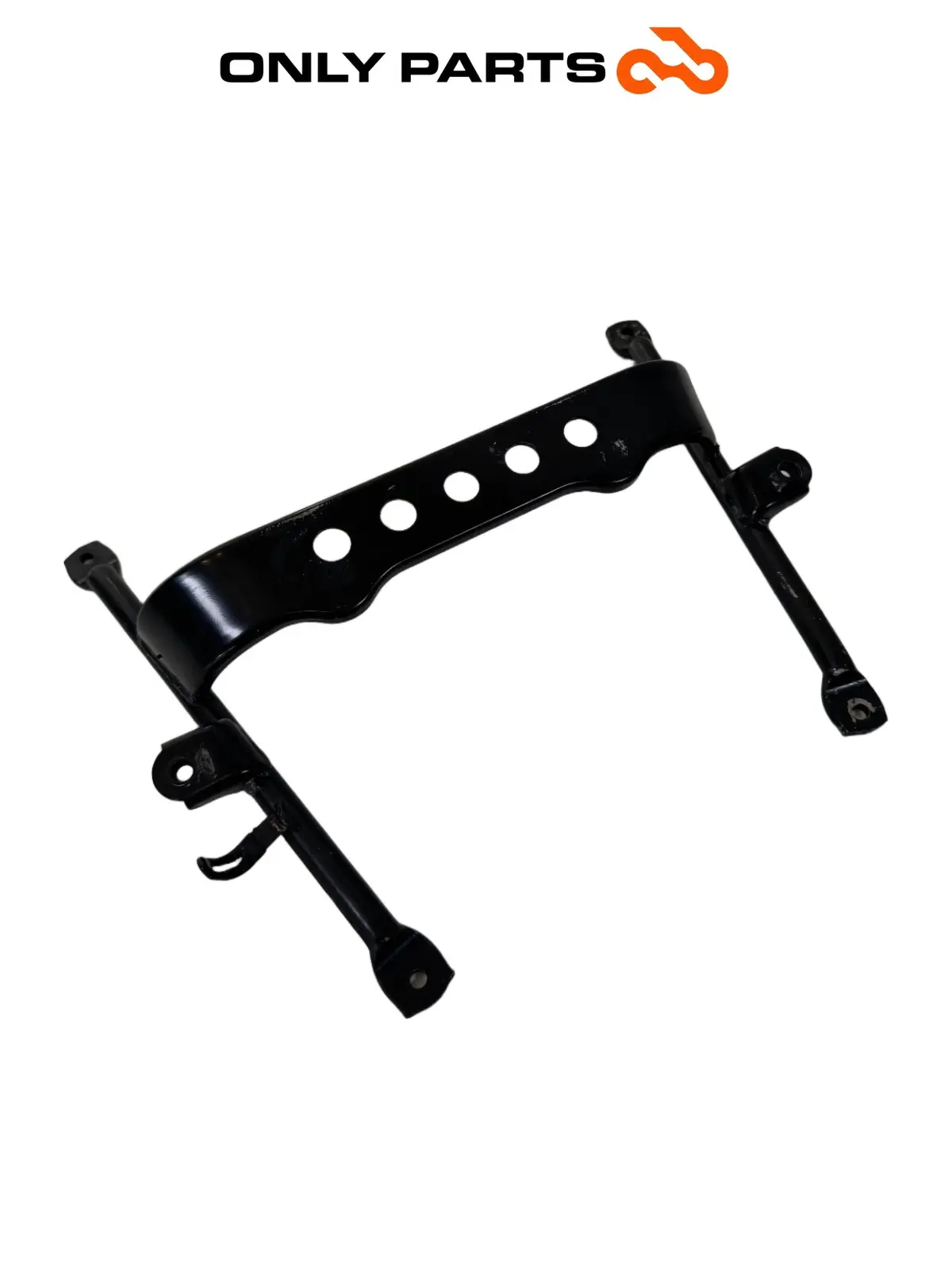 Telaietto supporto posteriore in acciaio Kymco People GTi 300 2014 (rear subframe bracket) Kymco People GTi 300cc 2014 Bianco usato — foto reale 5