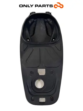 Vano portacasco sottosella in PP con isolante termico Kymco People GTi 300cc 2014 Bianco usato — foto reale 5