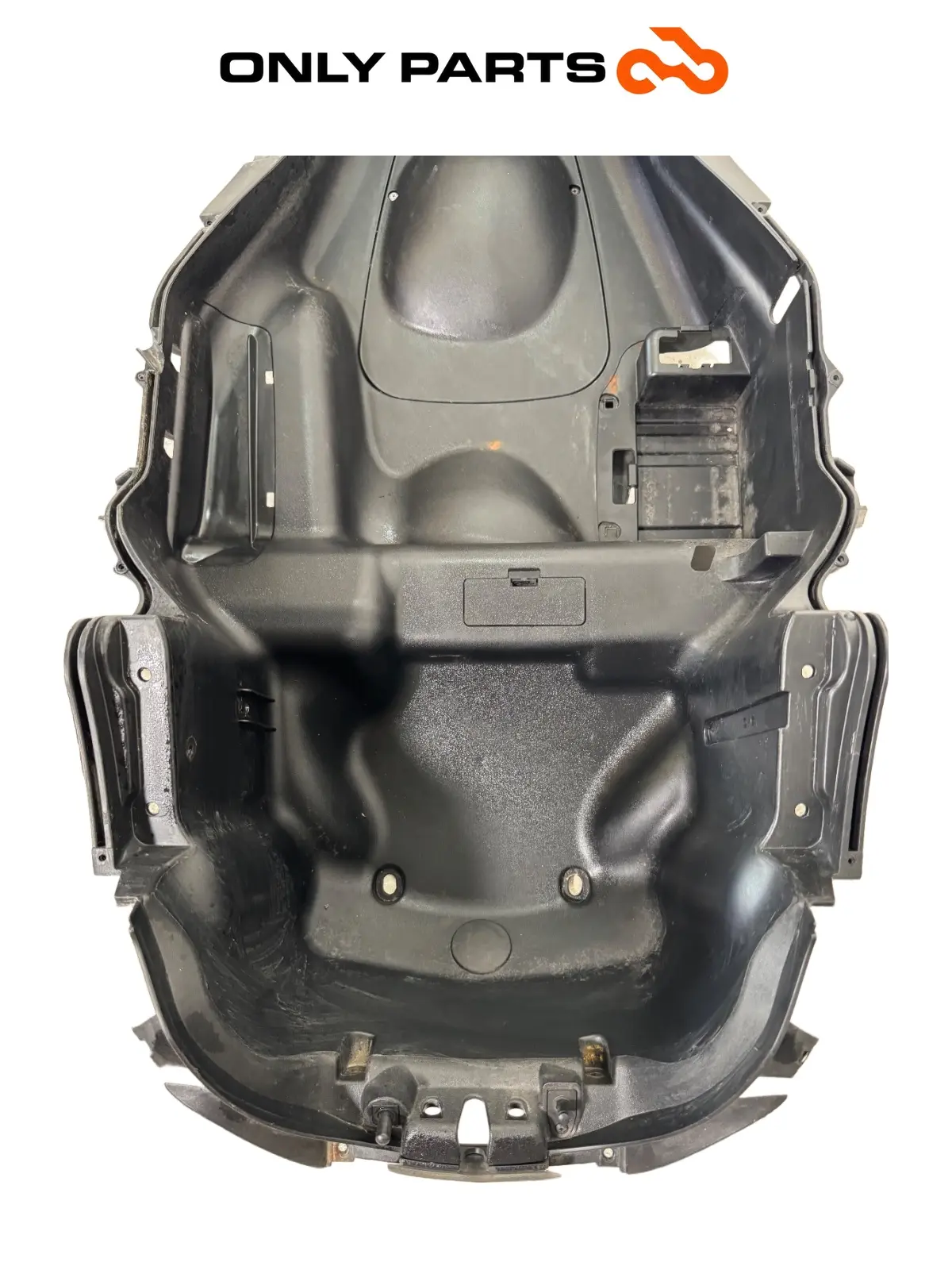 Vano sottosella / vasca portacasco Piaggio MP3 250cc 2009 Grigio usato — foto reale 12