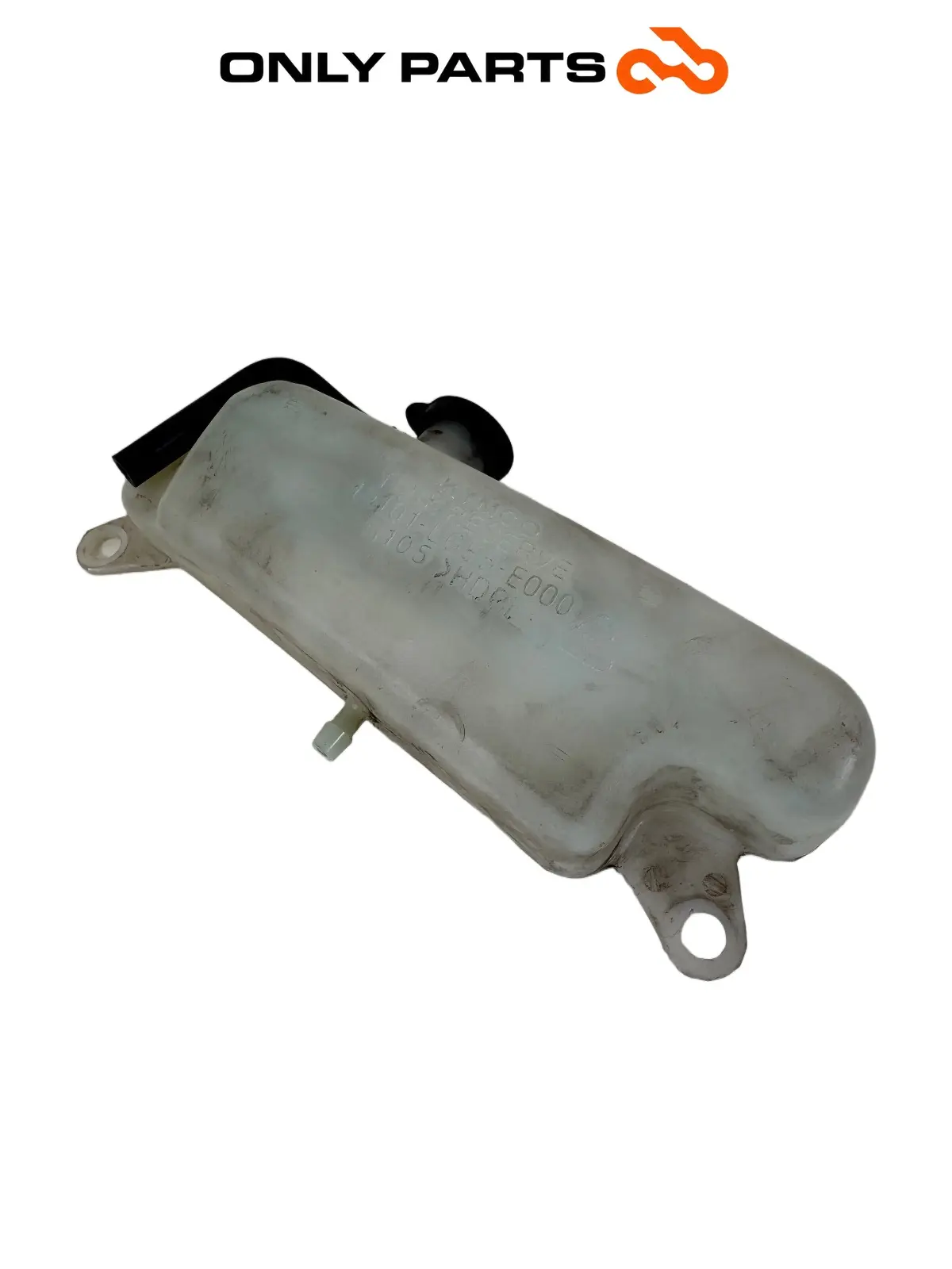 Vaschetta di espansione radiatore in HDPE con tappo Kymco People GTi 300cc 2014 Bianco usato — foto reale 2