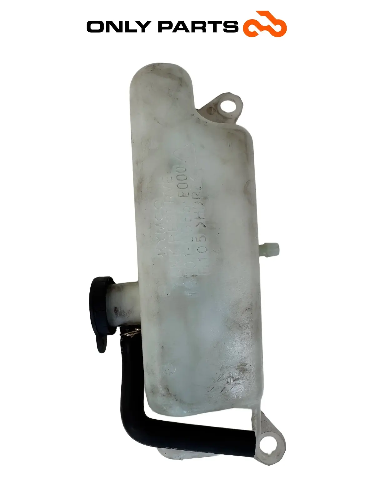 Vaschetta di espansione radiatore in HDPE con tappo Kymco People GTi 300cc 2014 Bianco usato — foto reale 5