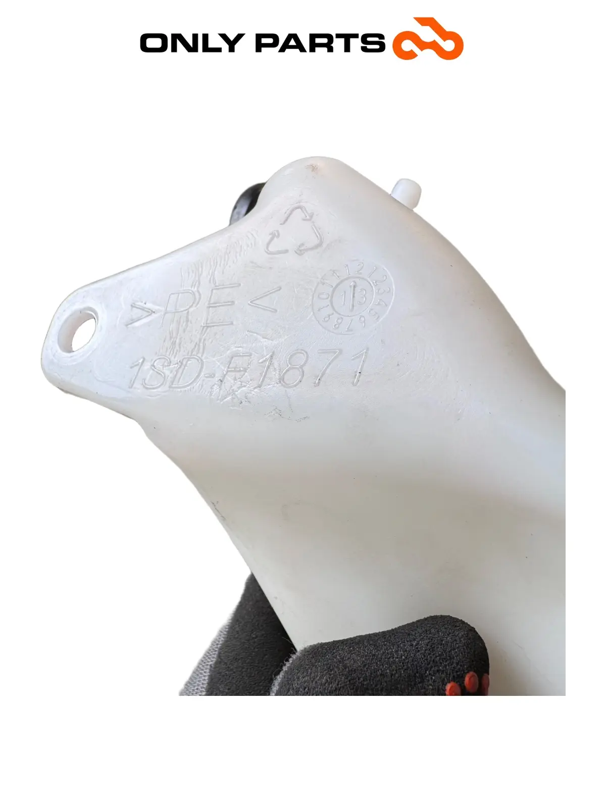 Vaso di espansione Yamaha X-max 125cc 2014 Grigio opaco usato — foto reale 7